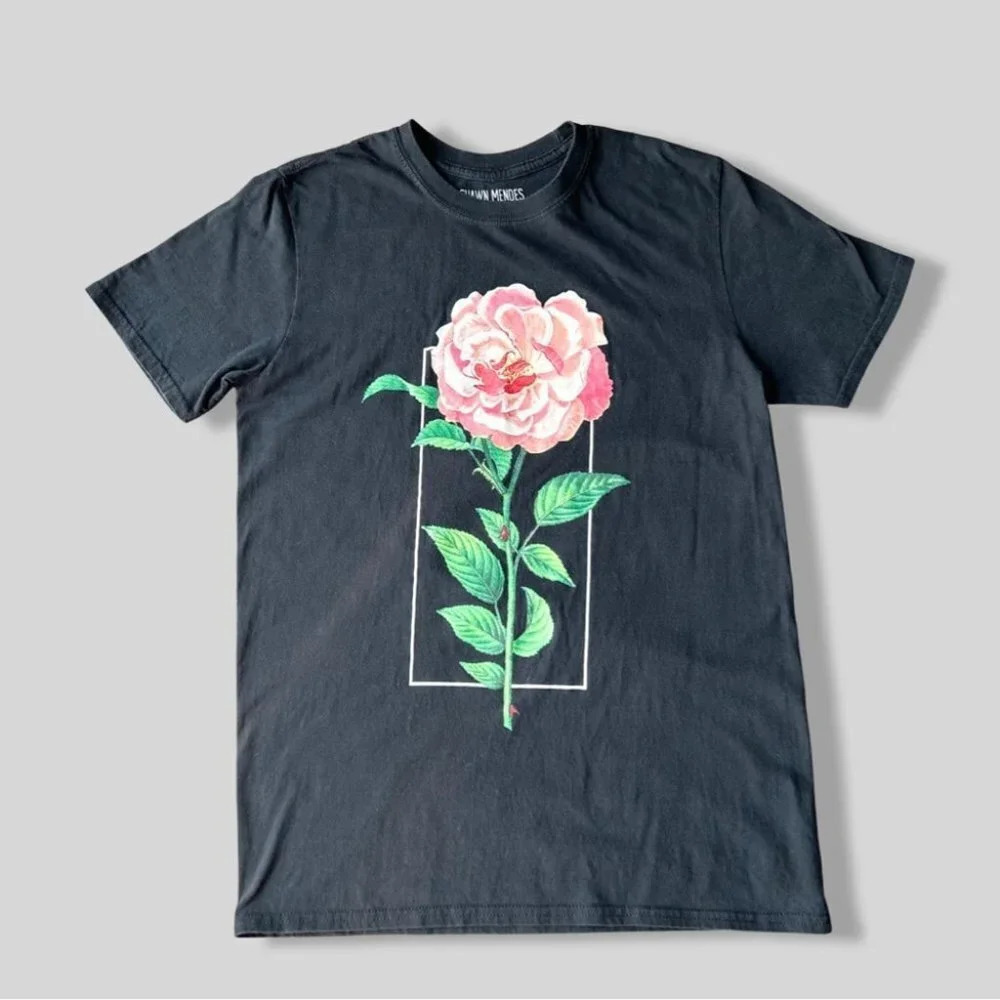 Shawn  Mendes Rose The Tour Concert T Shirt